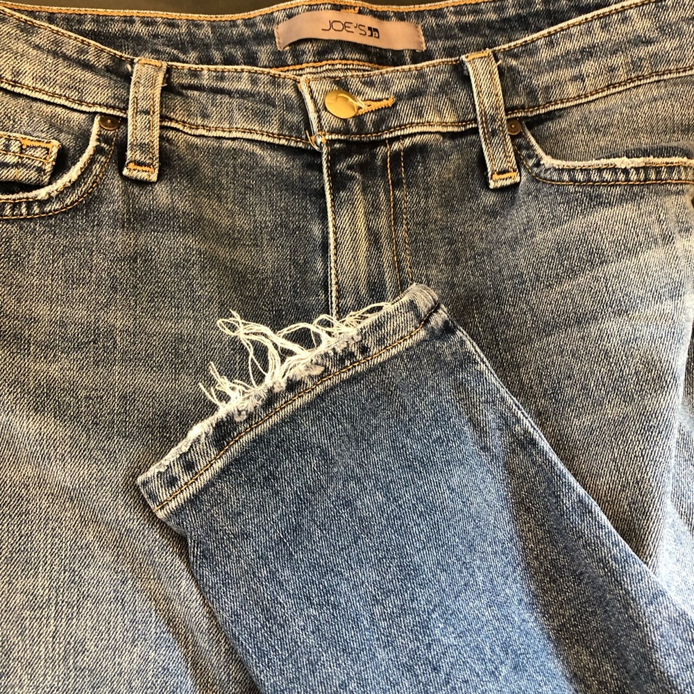 Joes high rise skinny ankle inseam 27